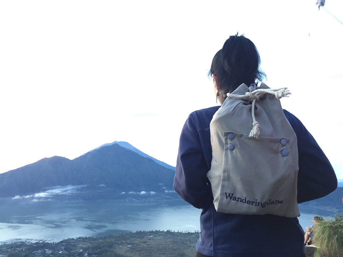 Garima enjoys a scenic view in Bali